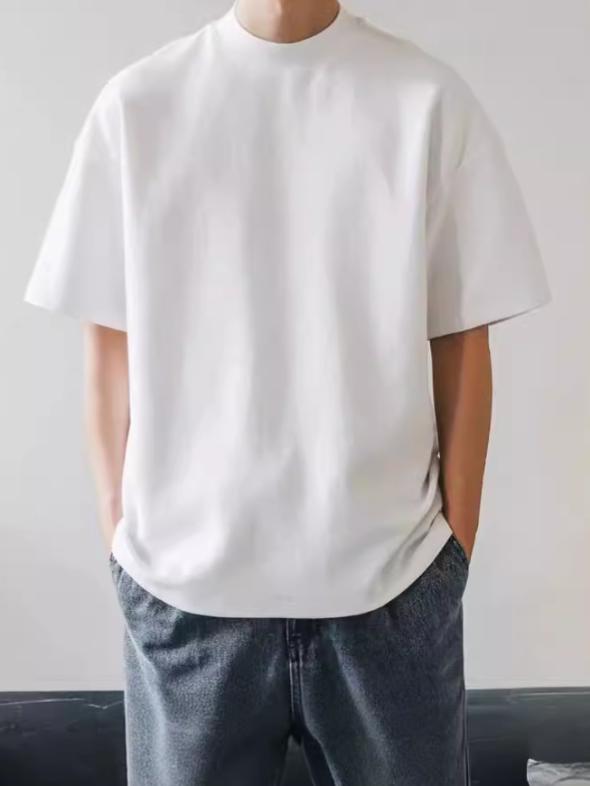 2 Pack White Oversized Cotton T-Shirts  |  Mens T-Shirt & Polos Clothing Mens