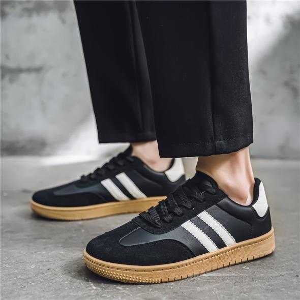 Black Chunky Sole Trainers  |  Womens Trainers Flats Flats