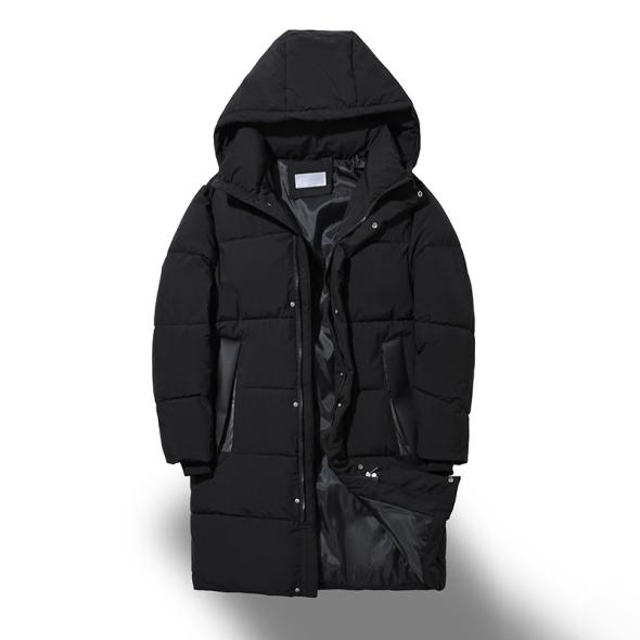 Black Hooded Longline Puffer Coat  |  Womens Coats & Jackets Clothing Coats & Jackets