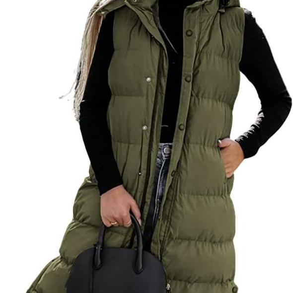 Black Hooded Puffer Gilet  |  Womens Coats & Jackets Clothing Coats & Jackets