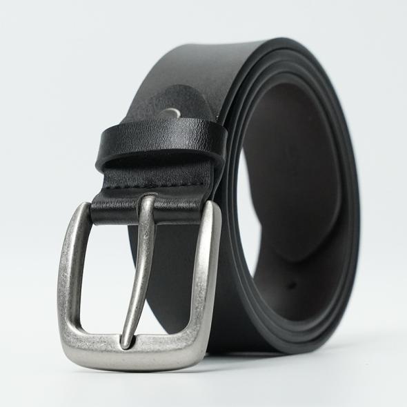 Black Leather-Look Belt  |  Mens Accessories Accessories Accessories