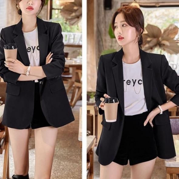 Black Long Sleeve Blazer  |  Womens Blazers Blazers Blazers