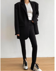 Black Oversized Blazer  |  Womens Blazers Blazers Blazers