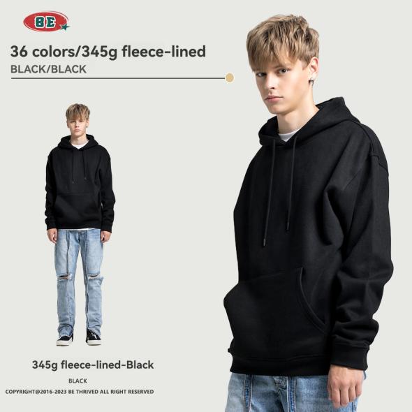 Black Pocket Front Hoodie  |  Mens Hoodies & Sweats Clothing Hoodies & Sweats