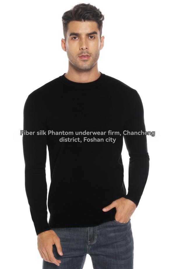 Black Slim Fine Knit Crew Neck Jumper  |  Mens Jumpers & Cardigans Clothing Jumpers & Cardigans