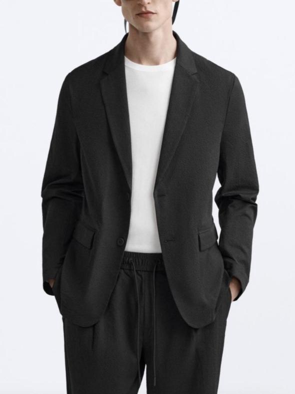 Black Slim Suit Jacket  |  Mens Coats & Jackets Clothing Coats & Jackets