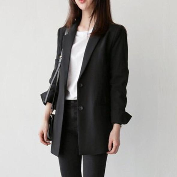 Black Tailored Blazer  |  Womens Blazers Blazers Blazers