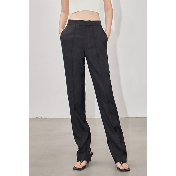 Black Tailored Slim Fit Trousers  |  Womens Suits & Tailoring Clothing Suits & Tailoring