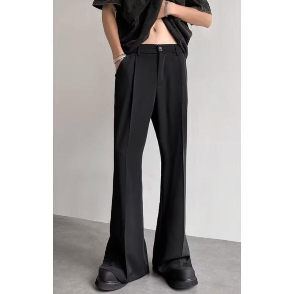 Black Wide Leg Trousers  |  Womens Trousers Clothing Trousers