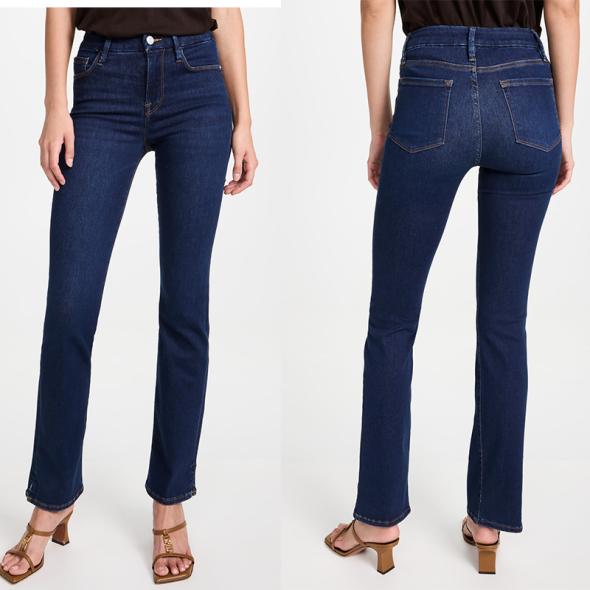 Blue Straight Leg Jeans  |  Womens Denim Clothing Denim