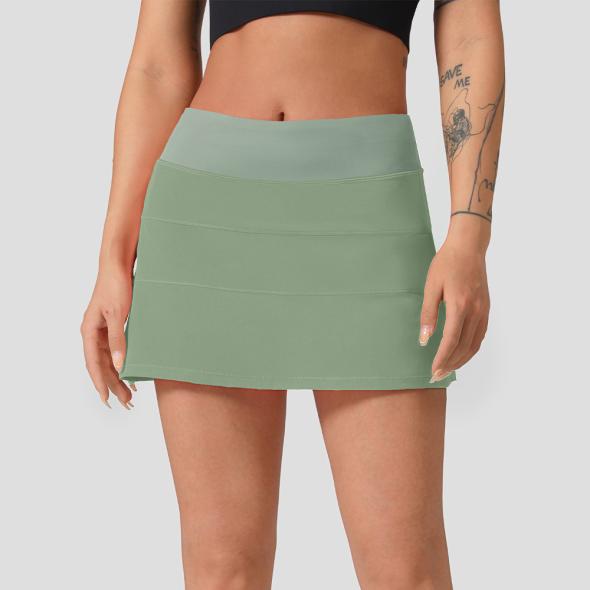 Bronze Metallic Mini Skirt  |  Womens Skirts Clothing Going Out