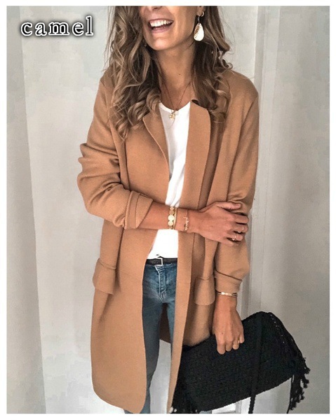 Camel Oversized Blazer  |  Womens Blazers Blazers Blazers