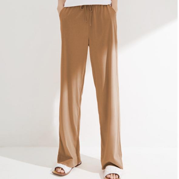 Camel Wide Leg Joggers  |  Womens Lounge & Sports Basics Basics