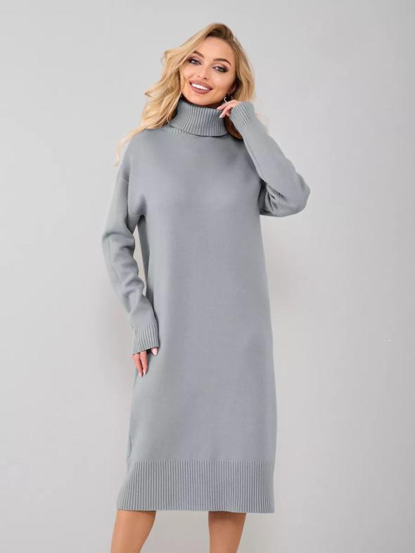 Cream Knit Roll Neck Mini Jumper Dress  |  Womens Jumpers & Cardigans Clothing Jumpers & Cardigans