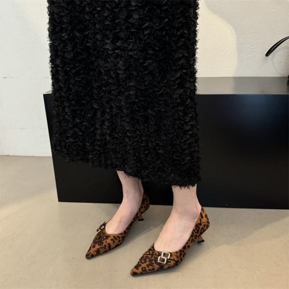 Extra Wide Fit Stone Suede Effect Animal Print Ballet Pumps  |  Womens Ballet Pumps Ballet Pumps Ballet Pumps