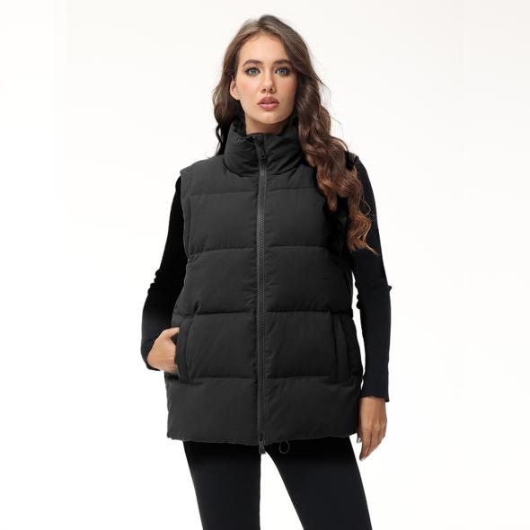 Grey Crop Puffer Gilet  |  Womens Coats & Jackets Clothing Coats & Jackets