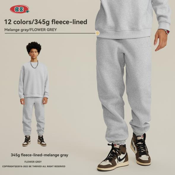 Grey Marl Oversized Crew Neck Sweatshirt  |  Mens Hoodies & Sweats Clothing Hoodies & Sweats