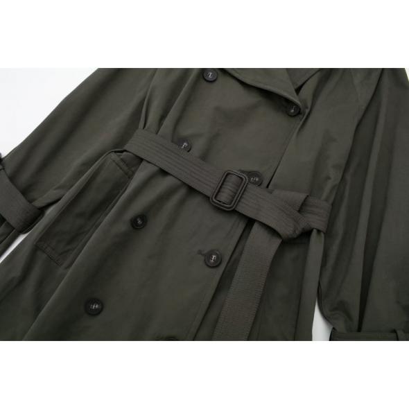 Khaki Double Breasted Mac  |  Womens Coats & Jackets Clothing Coats & Jackets