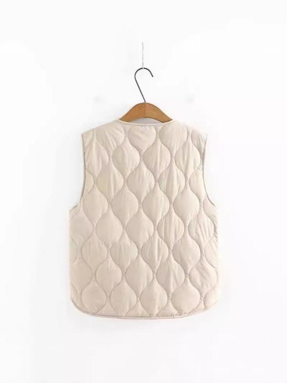 Khaki Regular Quilted Gilet  |  Mens Coats & Jackets Clothing Coats & Jackets