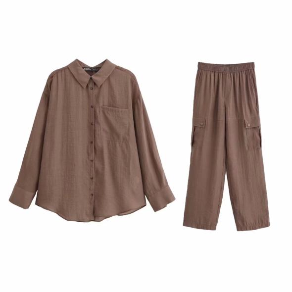 Light Brown Relaxed Shirt  |  Womens Shirts & Blouses Clothing Shirts & Blouses