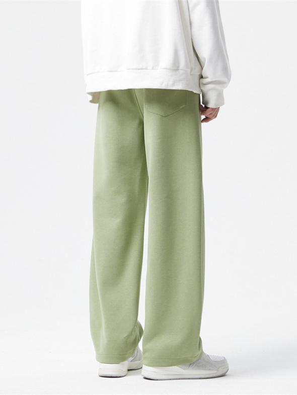 Light Green Drawstring Wide Leg Joggers  |  Womens Lounge & Sports Clothing Lounge & Sports