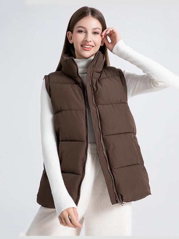 Mink Hooded Mid Length Puffer Coat  |  Womens Coats & Jackets Clothing Coats & Jackets