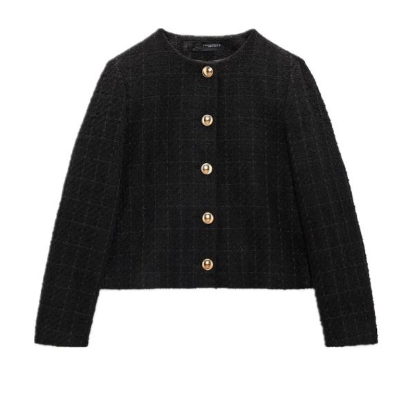 Navy Bouclé Jersey Cardigan  |  Womens Jumpers & Cardigans Clothing Jumpers & Cardigans