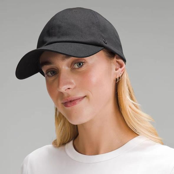 Navy Plain Cotton Cap  |  Womens Hats Accessories Hats