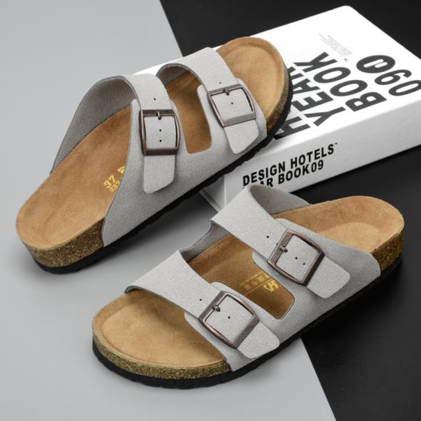 Off White Buckled Flat Sandals  |  Womens Sandals Sandals Sandals