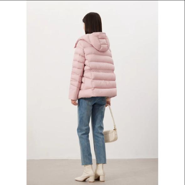 Off White Hooded Puffer Jacket  |  Womens Coats & Jackets Clothing Coats & Jackets