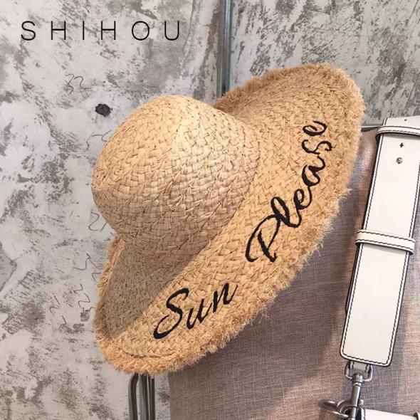 Off White Straw Effect Logo Floppy Hat  |  Womens Hats Accessories Hats