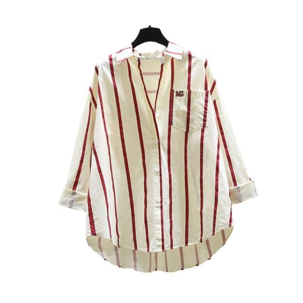 Off White Striped Shirt  |  Womens Shirts & Blouses Clothing Shirts & Blouses