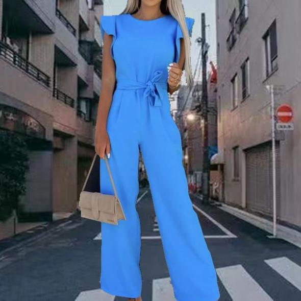 Orange Knot Jumpsuit  |  Womens Jumpsuits & Playsuits Clothing Jumpsuits & Playsuits