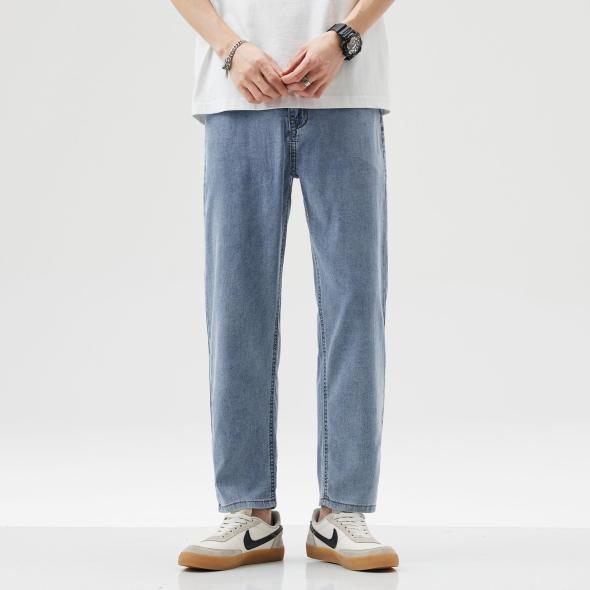 Pale Blue Slim Fit Jeans  |  Mens Jeans Clothing Denim