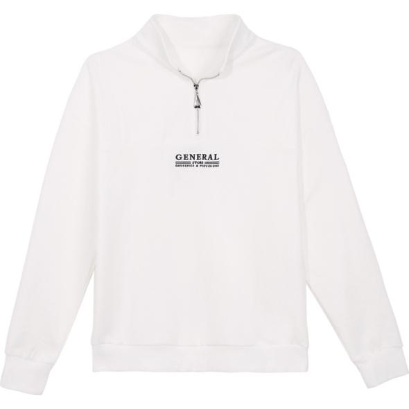 Stone Original Studios Logo Zip Neck Sweatshirt  |  Mens Hoodies & Sweats Clothing Hoodies & Sweats