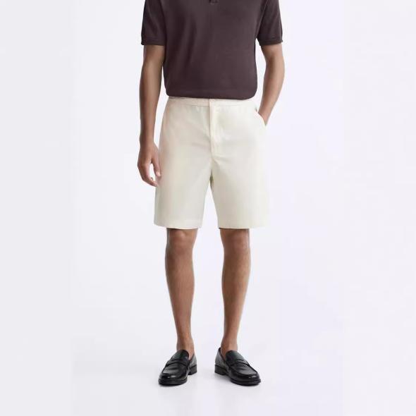 Stone Regular Fit Chino Shorts  |  Mens Shorts Clothing Mens