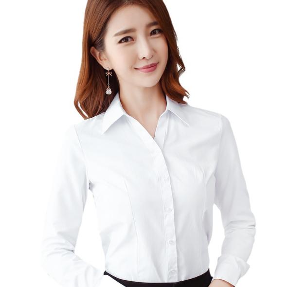 White Cotton Tailored Shirt  |  Womens Shirts & Blouses Clothing Shirts & Blouses