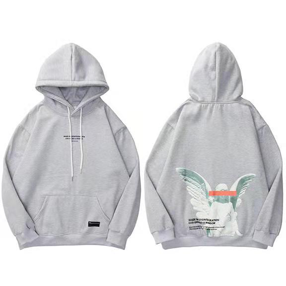 White Original Studios Logo Hoodie  |  Mens Hoodies & Sweats Clothing Hoodies & Sweats