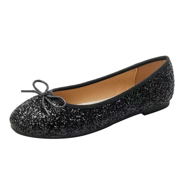 Wide Fit Black Mesh Rhinestone Embellished Ballet Pumps  |  Womens Ballet Pumps Ballet Pumps Ballet Pumps