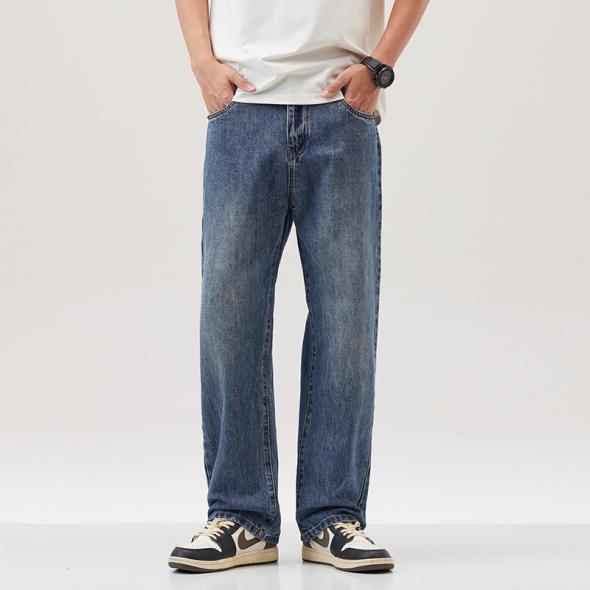 Blue Relaxed Fit Jeans  |  Mens Jeans Clothing Denim