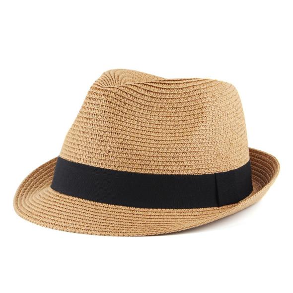 Stone Straw Effect Fedora Hat  |  Womens Hats Accessories Hats